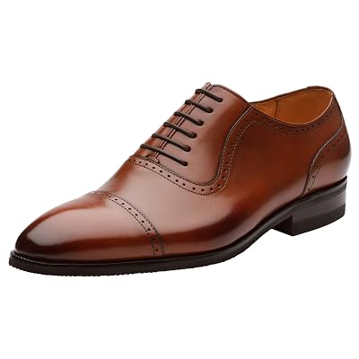 Handcrafted Mens Wingtip Brogue Genuine Leather Ghana | Ubuy display picture 1