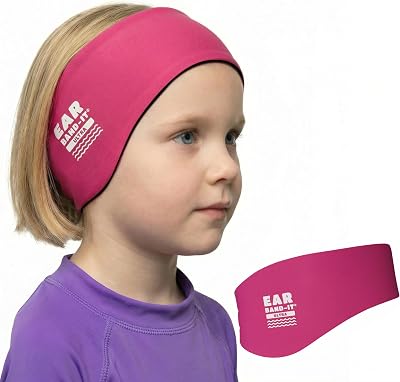 Ear Band-It Ear Bandit ULTRA Headband Medium 4-8 Years Black Doctor Recommended