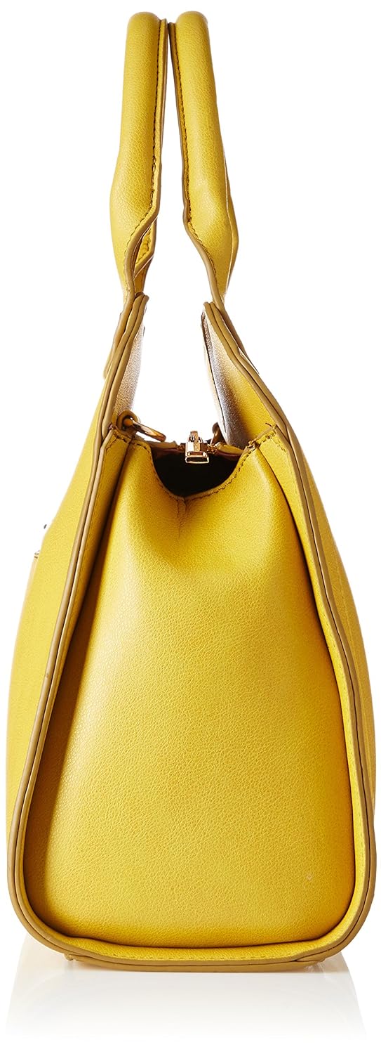 caprese lian women's satchel (yellow)