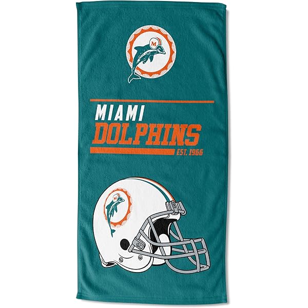 Amazon.com: Miami Dolphins Beach Towel