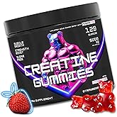Creatine Gummies with L-Carnitine for Men & Women - 5g Creatine Monohydrate per Serving | Supports Muscle Growth | Recovery |