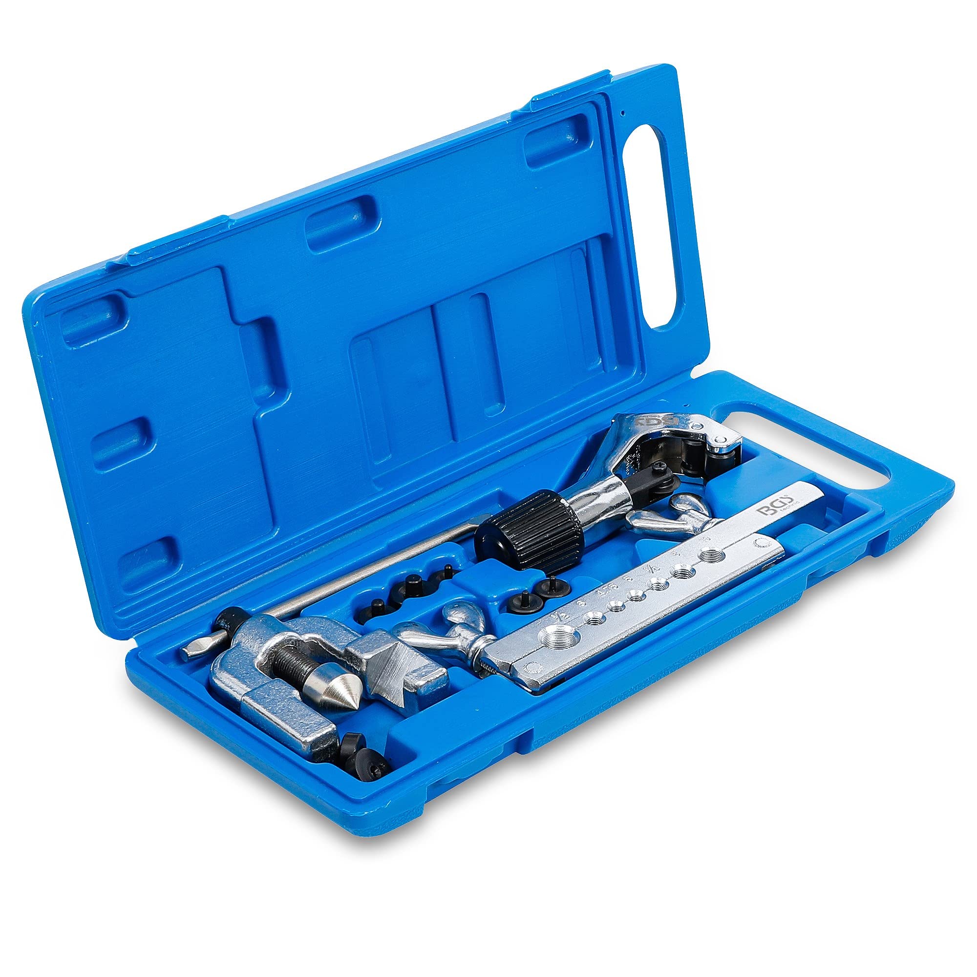 BGS 70221 | Double Flaring Tool Kit with Pipe Cutter | 10 pcs.