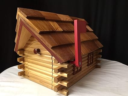 Amazon Com Amish Handmade Handcrafted Rural Mailbox W Flag Usps