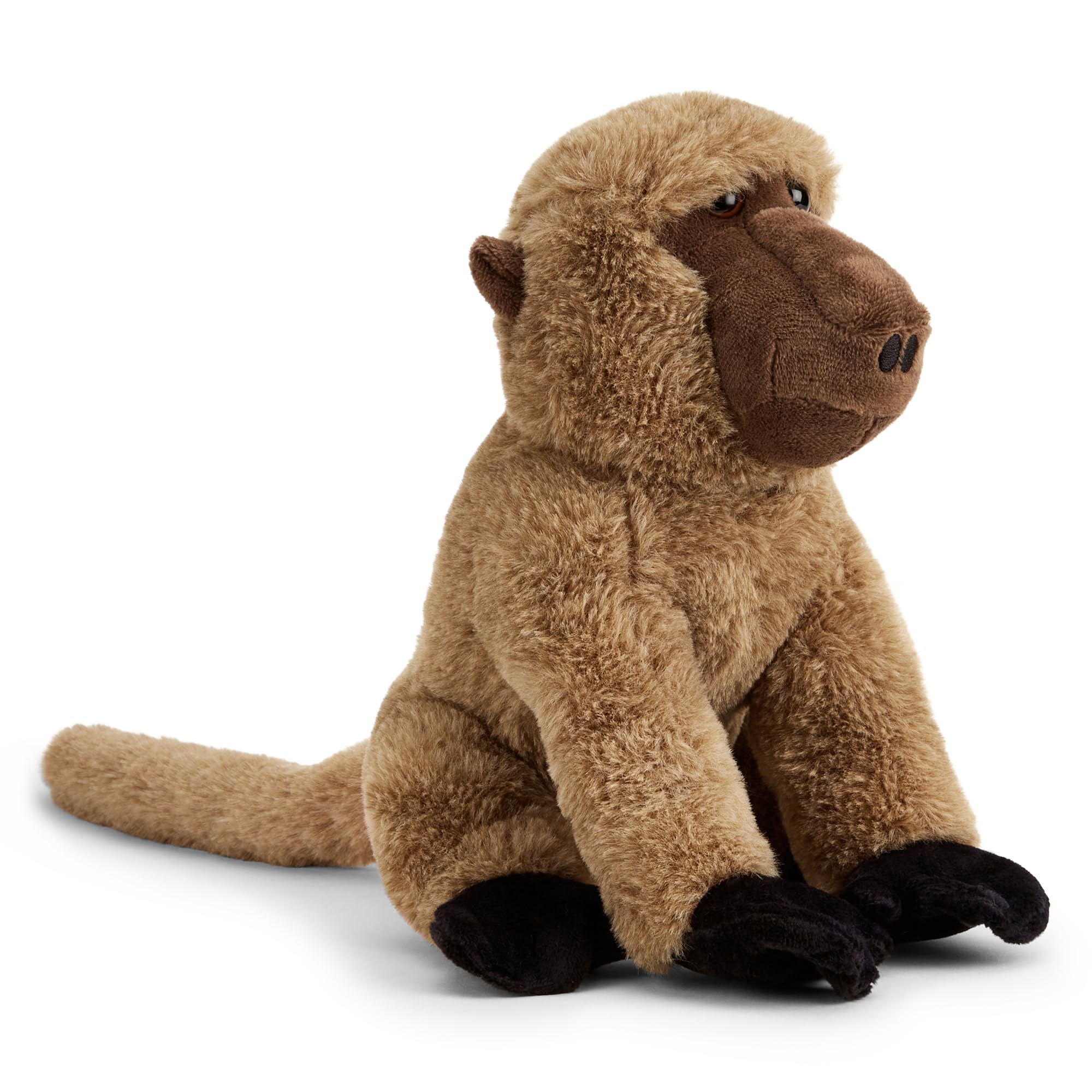 Zappi Co Baboon Plush Toy (22cm) Cheeky Pal - Soft, Cuddly, 100% Recycled - Playful Primate Companion