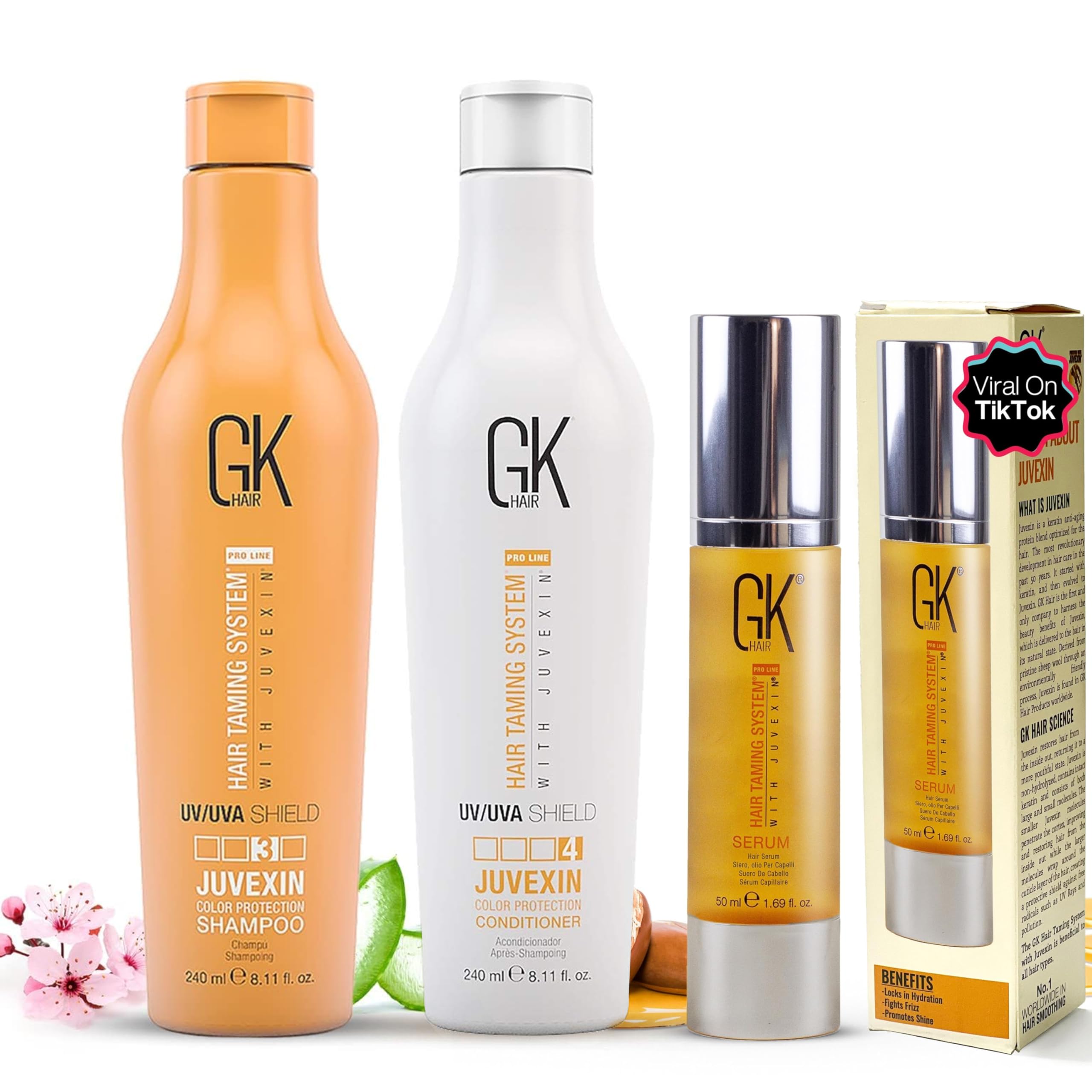 GK HAIR Color Shield Shampoo and Conditioner Duo