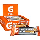 Gatorade Whey Protein Recover Bars, Chocolate Caramel, 2.8 ounce bars (12 Count)