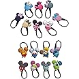 AVIRGO Colorful Luggage Tag Flexible Fully Bendable & Bright Silicone Tags for Travel. Loops for Secure Fastening Travel Bag 