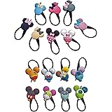 AVIRGO Colorful Luggage Tag Flexible Fully Bendable & Bright Silicone Tags for Travel. Loops for Secure Fastening Travel Bag 