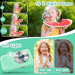 Digital Camera, Kids Camera with 32GB Card, FHD