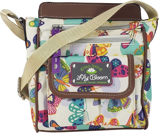 lily bloom butterfly purse