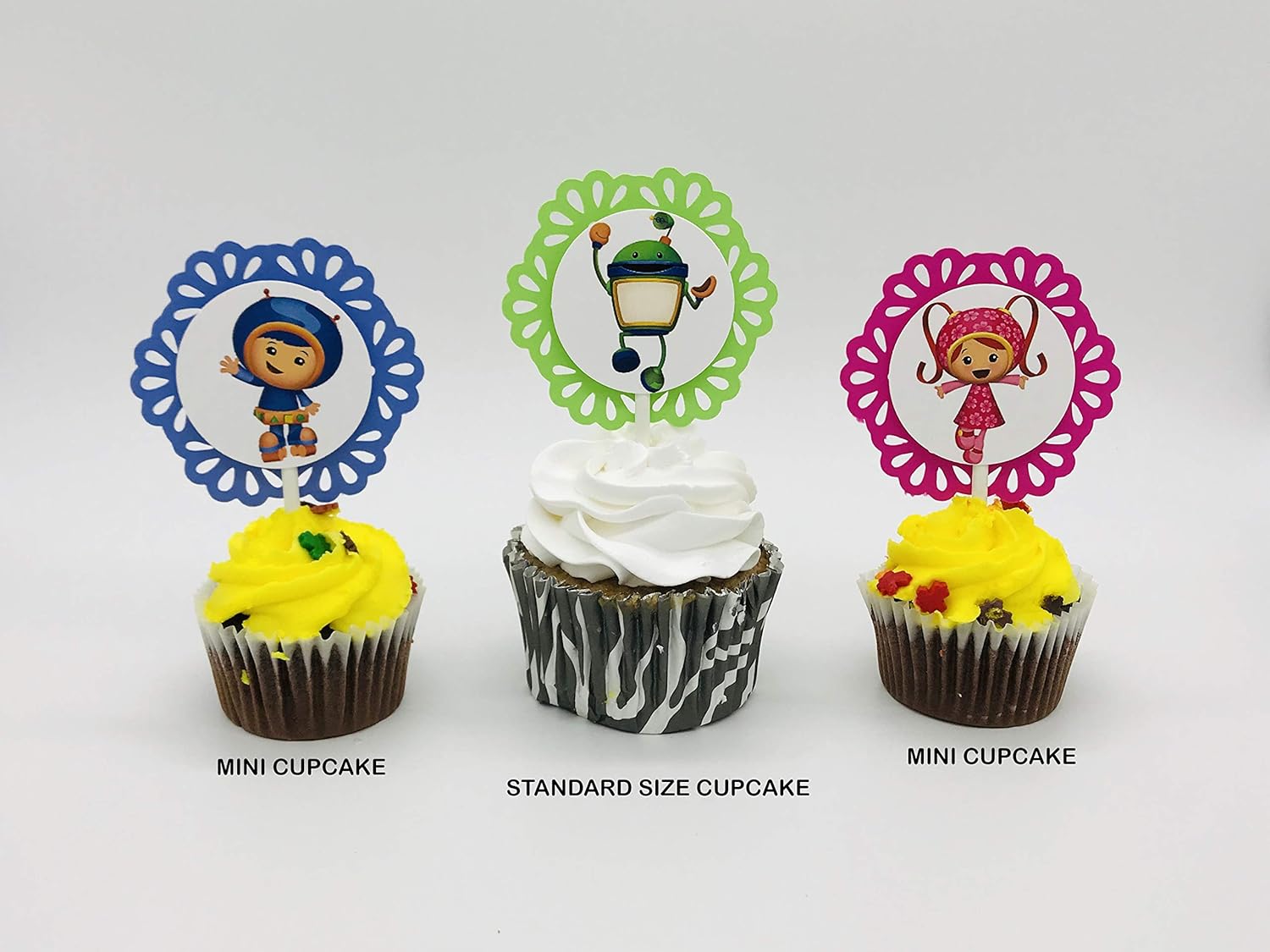 Amazon Com Team Umizoomi Cupcake Toppers Party Picks