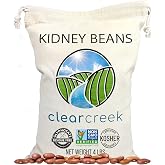 CLEAR CREEK Certified Glyphosate Residue Free Kidney Beans | 4 LB | Project Non-GMO Verified