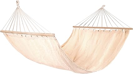 Amazon De Ultranatura Stabhangematte Bali In Beige Outdoor Hangematte Fur 2 Personen Bequeme Robuste Doppelhangematte Mit Spreizstab Stabiler Aufhangung Hängematte Mit Spreizstab