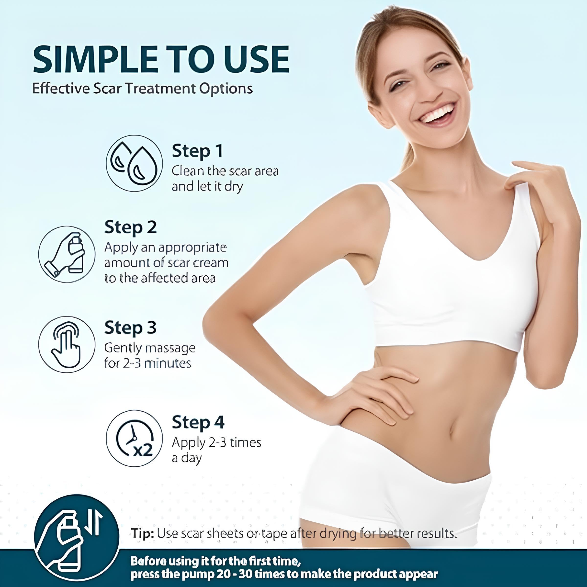 Stretch Marks Removal and Reduce Cream,Stretch Marks & Scars,All SkinTypes,Safe for Pregnancy Maternity Skin Care|Dermatologically Tested | Even Toned Skin with Goodness| 100g