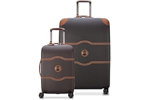 DELSEY PARIS Chatelet Air 2.0 Hardside Luggage with Spinner Wheels, Chocolate Brown, 2 Piece Set (19/28)