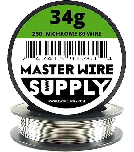 ★made in usa★BRIEFING EASY WIRE Amazon.com: Nichrome 80-250' - 36 Gauge Wire - 250ft - 0.13mm