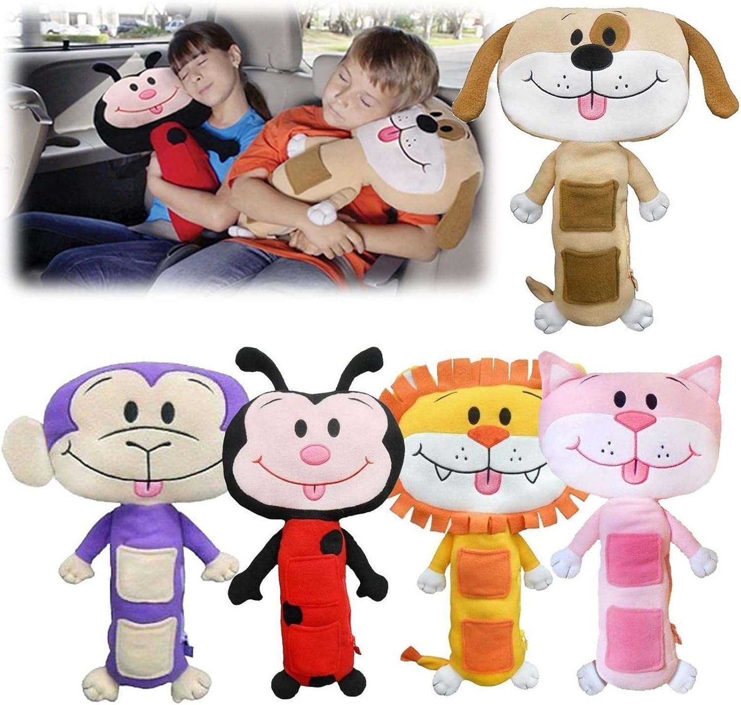 seat belt pillow pet