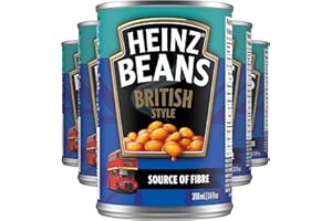 Heinz British Style Beans in Tomato Sauce, 398 mL Can (Pack of 24)