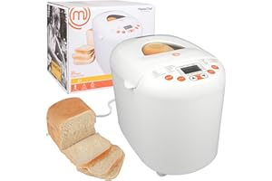 MasterChef Digital Bread Maker-2-Pound Programmable Machine w 19 Settings & 13-Hour Delay Timer-Automatic 3 Mode Crust, Baker