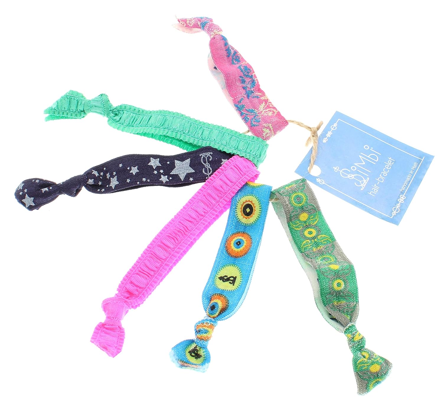 Amazon Com No Crease Elastic Ribbon Ponytail Holders Hair Bands