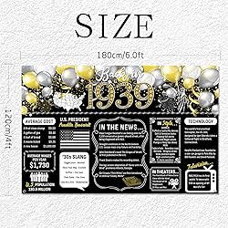 86th Birthday Black Gold Party Decoration Back in