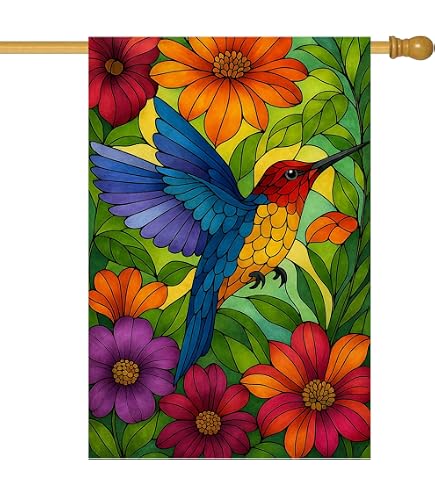 Amazon.com : Large Spring Summer House Flags 28x40 Double Sided