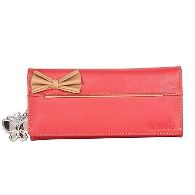 (Butterflies Women Wallet (Red) (BD BNS 2003RD)