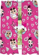 Franco LOL Surprise Kids Room Curtains 82 x 63 in Glamor Girls Purple