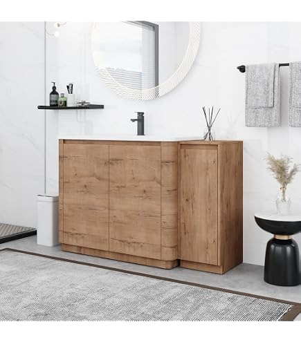 Amazon.com: 80 inch Double Sink Bathroom Vanity, Elegant
