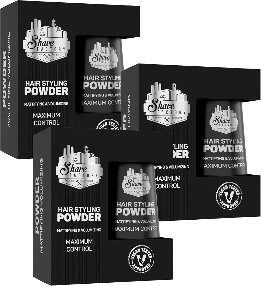 The Shave Factory Hair Styling Powder 21 g Matt Finish Volume Powder