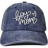 Hepandy Embroidered Boys Mom Hats
