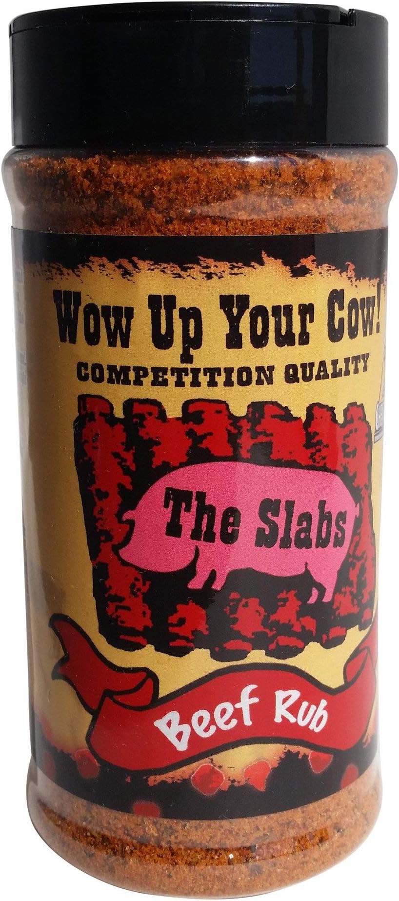 The Slabs 'Wow Up your Cow!' Competition Beef Rub - 330g (11.6 oz)