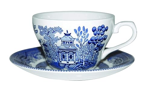 Churchill Blue Willow Dinnerware (Tea Cup Oz) in Kuwait