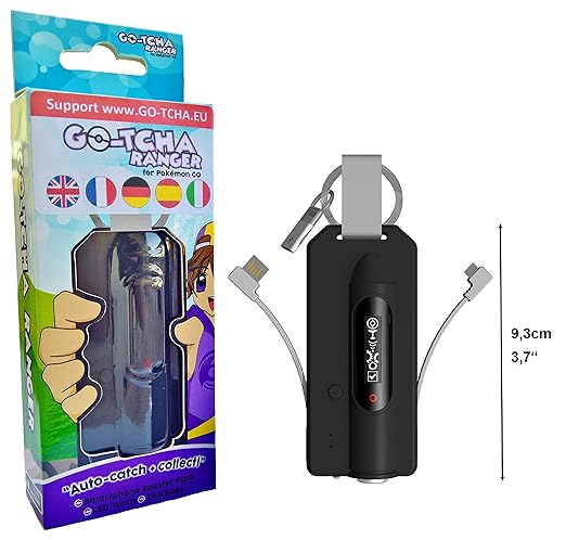 Go-Tcha RANGER Edition Version 2018 für Pokémon Go (Alternative zu Go Plus)