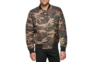 Levi's mens Ma-1 Flight Lightweight Zip-up Bomber JacketVarsity Jacket
