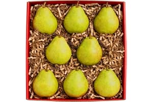 CAPITAL CITY FRUIT 1949 Capital City Fruit Fresh Pears Gift Box | Gift for Holiday, Thank You, Get Well | Sympathy Gift Box | Sweet and Fresh Fruit | Healthy Snack | 8 Piece Pears
