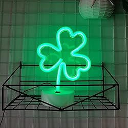 JYWJ Neon Signs with Holder Base,USB or 3-AA