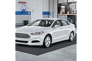 TREETONE Oil Spill Mat, 7.4 x 17 Ft, Premium Absorbent Oil Pad. Contains Liquids, Protects Garage Floor from Spills, Drips, Splashes and Stains. Washable, Reusable, Waterproof Rubber Parking Mats