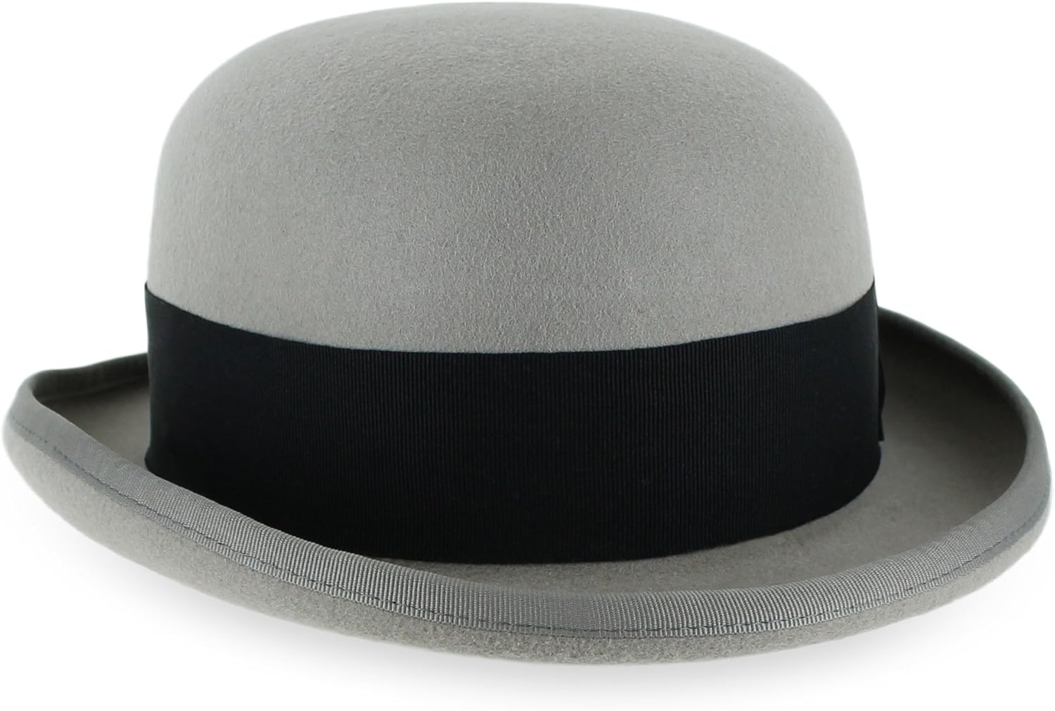 Belfry Bowler Derby 100% Pure Wool Theater Quality Hat in Black Brown Grey Navy Pearl Green at  Men’s Clothing store