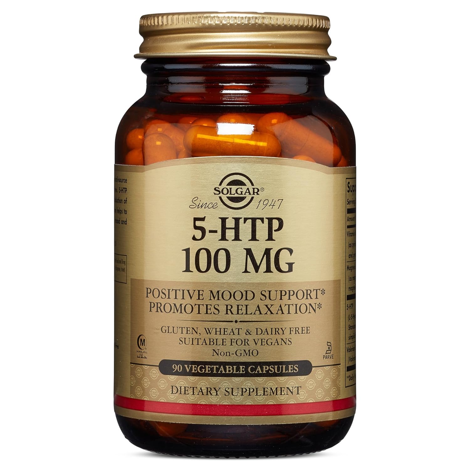 Amazon.com: Solgar, 5-HTP 100 mg, 90 Vegetable Capsules: Health ...