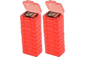 KKOZESST 20PCS Protective Game Card Storage Case Compatible with Nintendo Switch/OLED/Switch/Lite – Clear Collector Display Box for TF Card and Game Cartridge Protection