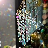 HDCRYSTALGIFTS Crystal Suncatchers Hanging Wind Chime Style Rainbow Maker view 5