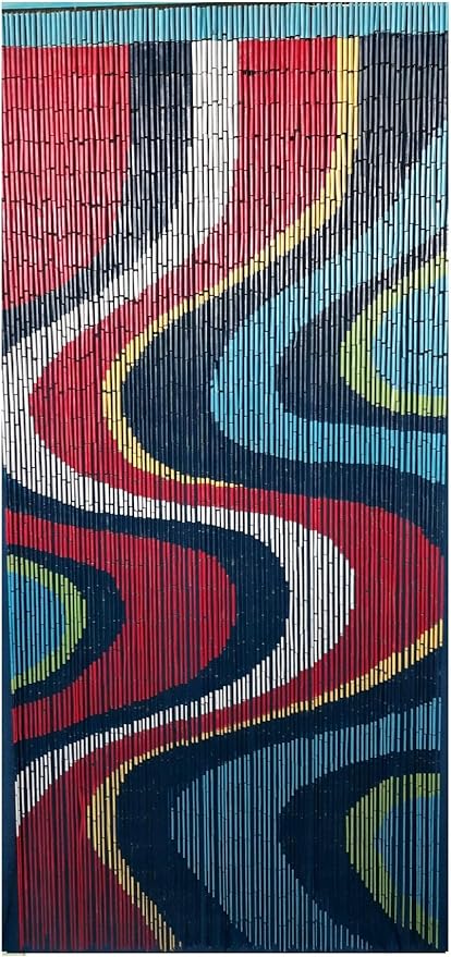 Amazon Com Tachilc Color Art Beaded Curtain Doorway Beads