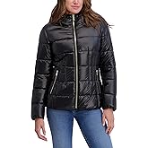 kensie womens Outerwear Mid-length Puffer Jacket