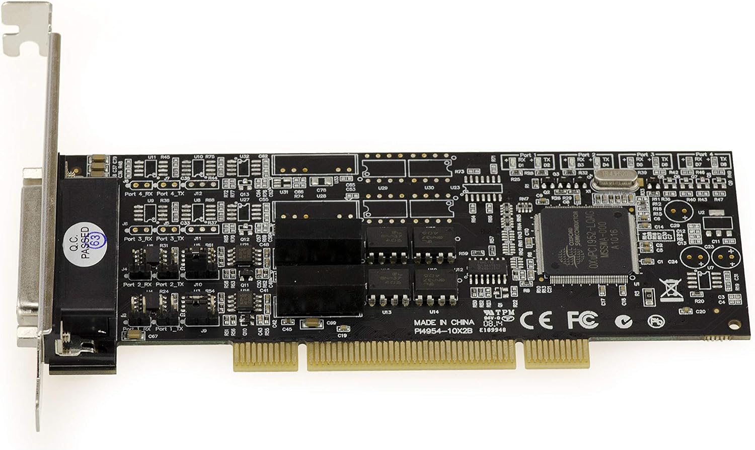 KALEA-INFORMATIQUE 2-port RS422 RS485 PCI controller card with OXFORD OXPCI952 chipset - 2KV ISOLATION, transparent - Image 5