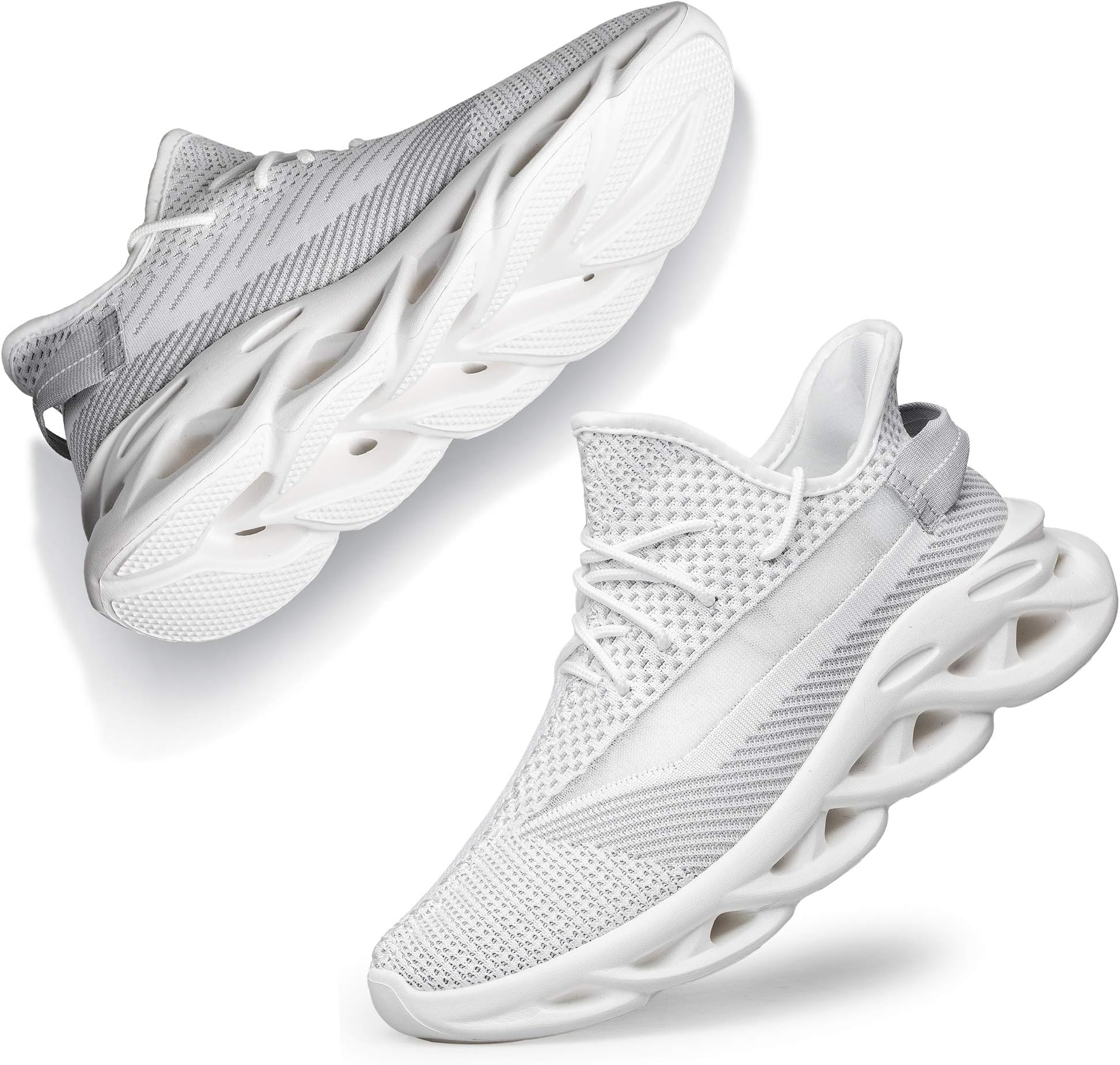 lavibelle Unisex Lightweight Mesh Trainers - Athletic Gym Running Tennis Shoes