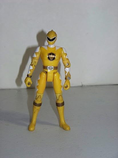 power rangers dino thunder yellow legacy figure