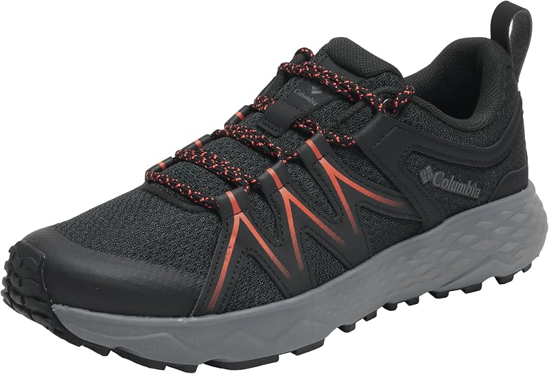 Men's Peakfreak Roam, Low Rise Trekking and Hiking Shoes, Black/Red Quartz, 8