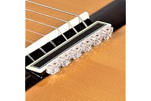 Classical Guitar Flamenco Acoustic Guitar Plastic Beads in Transparent for Nylon Strings by Alba Guitar Beads