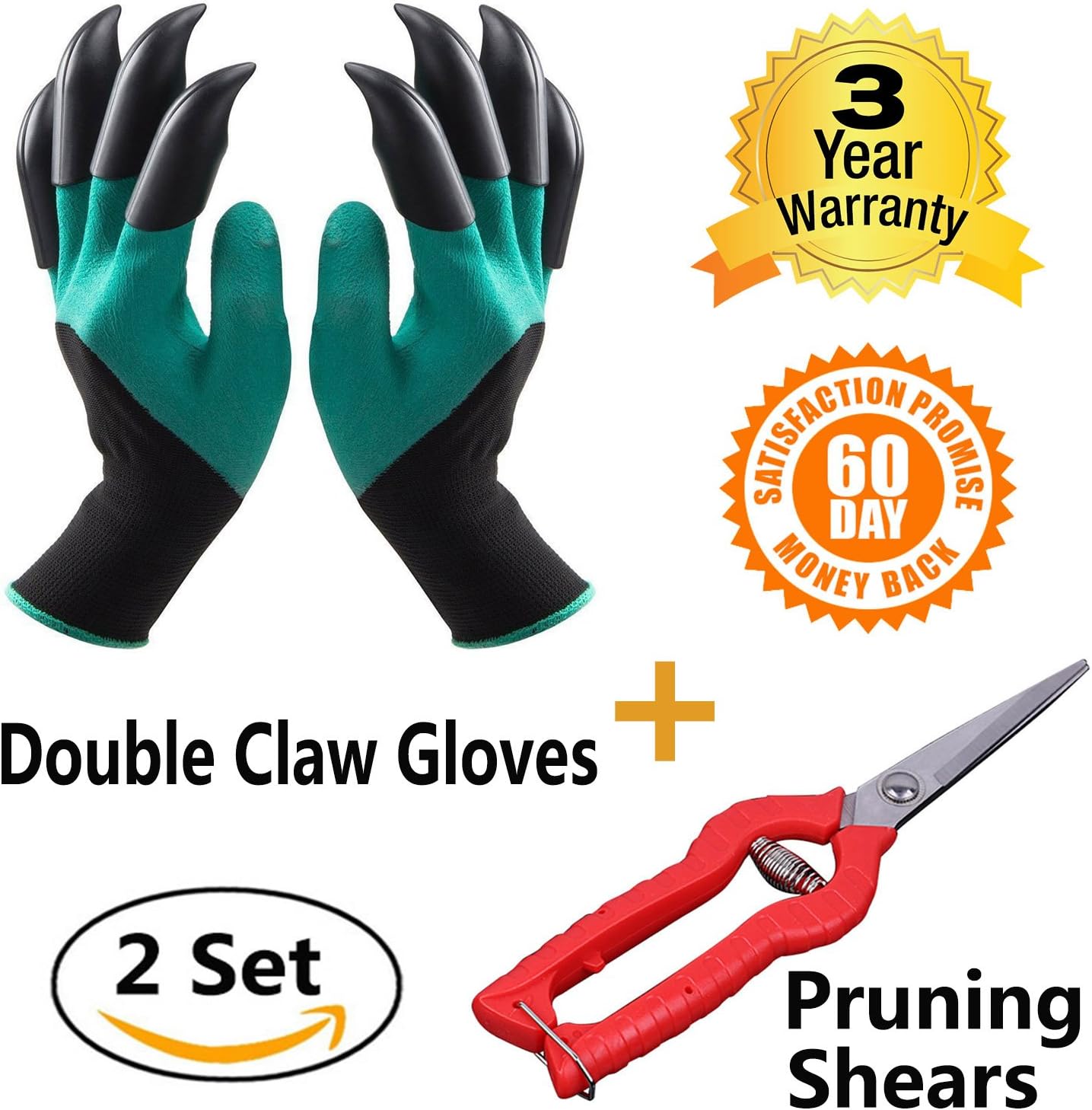 Claw Gardening Garden Gloves Women,Gardening Garden Gloves With Claws,Gardening Glives,Gardening Garden Gifts for Gardeners Women,Garden Gloves With Fingertips Claws,Gardening Garden Glove Claw